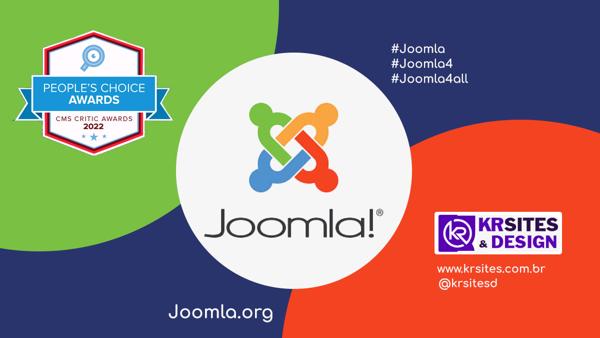 Joomla é o CMS vencedor do People's Choice Awards de 2022