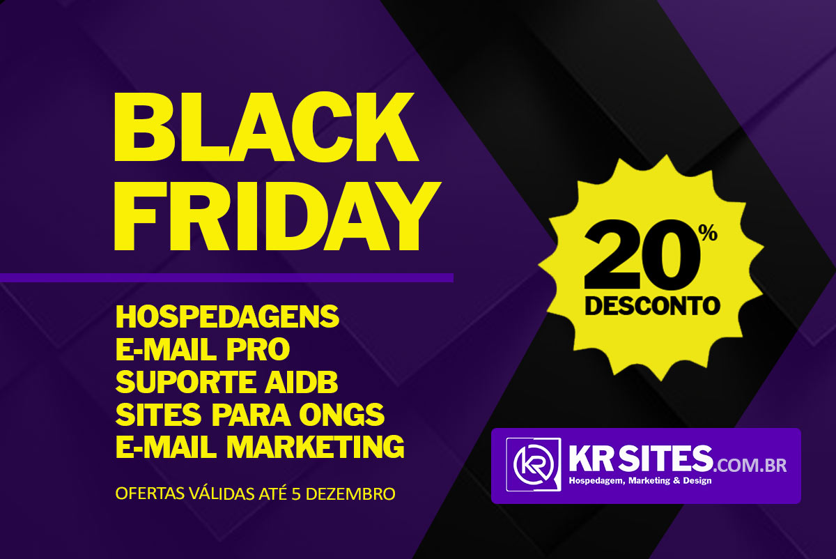 Black Friday KR Sites: Descontos imperdíveis para impulsionar seu negócio online!